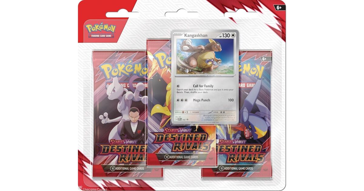 Athens Collectibles - Yu-Gi-Oh!, One Piece & Pokmon Cards Pokmon TCG Destined Rivals Kangaskhan 3-Pack Blister | Athens Collectibles Discover Rare Cards Athens Collectibles - Yu-Gi-Oh!, One Piece & Pokmon Cards Pokmon TCG Destined Rivals Kangaskhan 3-Pack Blister | Athens Collectibles Discover Rare Cards