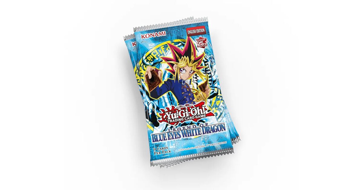 Athens Collectibles - Yu-Gi-Oh!, One Piece & Pokmon Cards Yu-Gi-Oh! TCG 25th Anniversary Legend of Blue Eyes White Dragon Booster Pack | Athens Collectibles Discover Rare Cards Athens Collectibles - Yu-Gi-Oh!, One Piece & Pokmon Cards Yu-Gi-Oh! TCG 25th Anniversary Legend of Blue Eyes White Dragon Booster Pack | Athens Collectibles Discover Rare Cards