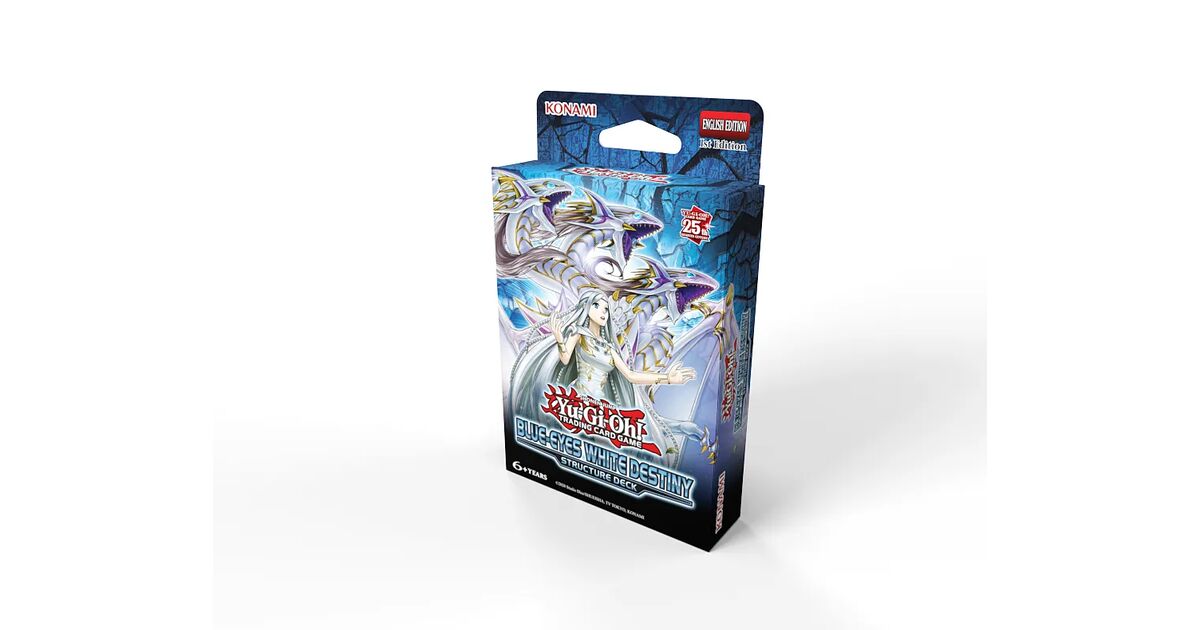yugioh structure deck blue eyes white destiny pre order Amazon.com: YU-GI-OH! TCG : Toys & Games The Blue KONAMI'S NEW Blue-Eyes Deck! |