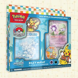 Pokemon TCG - 2025 World Championship Deck: Riley McKay (Flutter Devo Gardevoir)