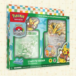 Pokemon TCG - 2025 World Championship Deck: Liao Fu Guan (Joltdengo)