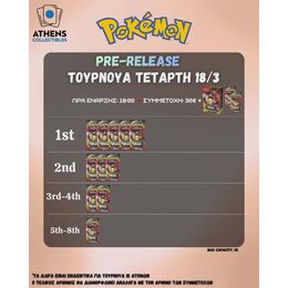 Pokemon TCG - Mega Evolutions Perfect Order Prerelease Registration 18/3