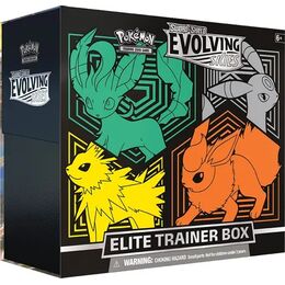 Pokemon  TCG - Sword & Shield Evolving Skies Elite Trainer Box (Leafeon-Umbreon-Jolteon-Flareon)