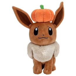 Λούτρινο Pokemon Eevee with Pumpkin 20cm