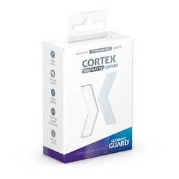 Ultimate Guard Cortex Sleeves - Standard Size: Matte White (100 Sleeves)