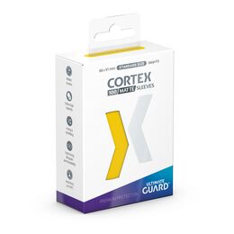 Ultimate Guard Cortex Sleeves - Standard Size: Matte Yellow (100 Sleeves)