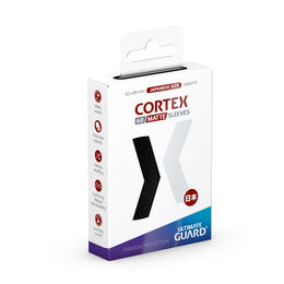Ultimate Guard Cortex Sleeves - Japanese Size: Matte Black (60 Sleeves)