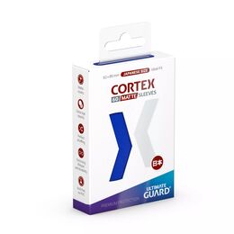 Ultimate Guard Cortex Sleeves - Japanese Size: Matte Blue (60 Sleeves)