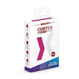 Ultimate Guard Cortex Sleeves - Japanese Size: Matte Pink (60 Sleeves)