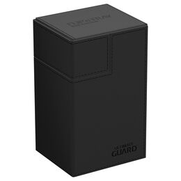 Ultimate Guard Deck Box - Flip 'n' Tray: Xenoskin Black (80+)