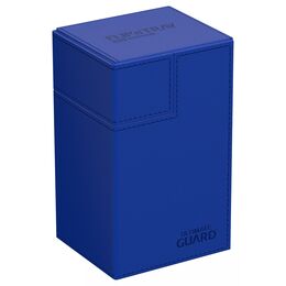 Ultimate Guard Deck Box - Flip 'n' Tray: Xenoskin Blue (80+)