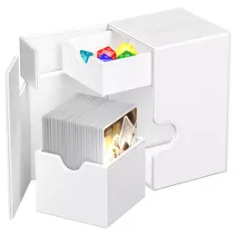 Ultimate Guard Deck Box - Flip 'n' Tray: Xenoskin White (80+)