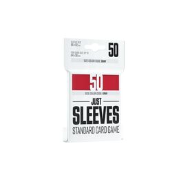 Just Sleeves - Standard Size: Red (50 Sleeves)