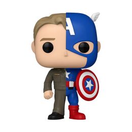 Funko Pop! Marvel: Split - Steve Rogers/Captain America #1431