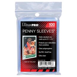 Ultra Pro Standard Size : Regural Soft Penny Sleeves (100 Sleeves)