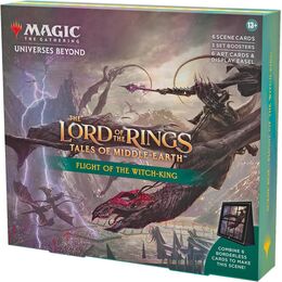 Magic the Gathering TCG - The Lord of the Rings: Tales of Middle-Earth Holiday Scene Box - Flight of the Witch-King