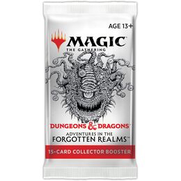 Magic The Gathering TCG - Dungeons & Dragons: Adventures in the Forgotten Realms Collector Booster Pack