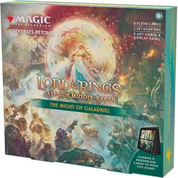 Magic the Gathering TCG - The Lord of the Rings: Tales of Middle-Earth Holiday Scene Box - The Might of Galadriel
