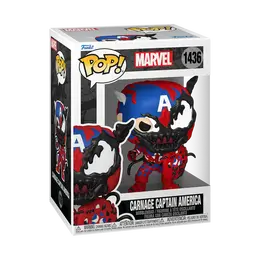 Funko Pop! Marvel: Carnageized - Carnage Captain America #1436