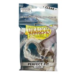 Dragon Shield Sleeves - Standard Size: Perfect Fit Clear (100 Sleeves)