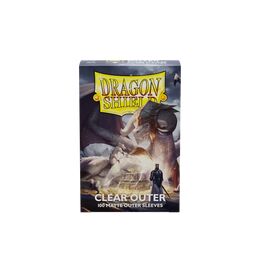 Dragon Shield Sleeves - Standard size:  Outer Matte Clear (100 Sleeves)