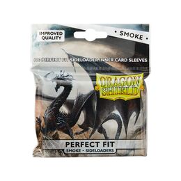 Dragon Shield Sleeves - Standard Size: Perfect Fit Sideloaders Smoke (100 Sleeves)