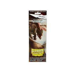 Dragon Shield Sleeves - Standard size:  Smoke - Sealable Perfect Fit (100 Sleeves)