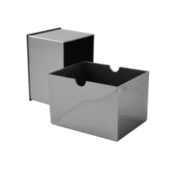 Dragon Shield Deck Box - Strongbox Silver (100+)