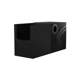 Dragon Shield Deck Box - Double Shell Shadow Black (80+)