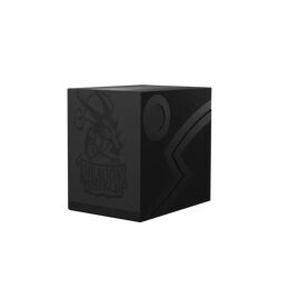 Dragon Shield Deck Box - Double Shell Shadow Black (80+)
