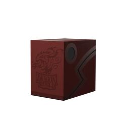 Dragon Shield Deck Box - Double Shell Blood Red (80+)