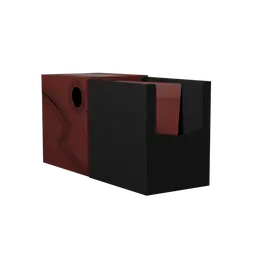 Dragon Shield Deck Box - Double Shell Blood Red (80+)