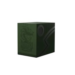 Dragon Shield Deck Box - Double Shell Forest Green (80+)
