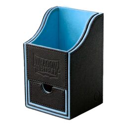 Dragon Shield Deck Box - Nest+ 100 Cards Deck Box (Black/Blue)