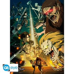 Attack on Titan: Poster 52x38 - Paradis vs Marley