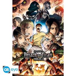 Attack on Titan: Poster 91.5x61 - Season 2 Key Art