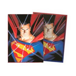 Dragon Shield Art Sleeves - Standard Size: Brushed Superman (100 Sleeves)