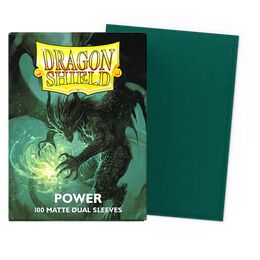 Dragon Shield Dual Sleeves - Standard Size: Matte Power (100 sleeves)