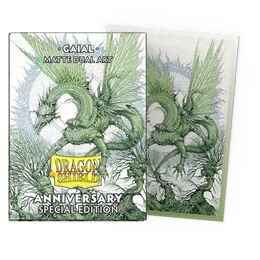 Dragon Shield Dual Art Sleeves - Standard Size: Matte Gaial (100 Sleeves)