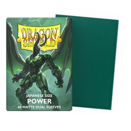Dragon Shield Dual Sleeves - Japanese Size: Matte Power (60 sleeves)