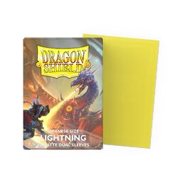 Dragon Shield Dual Sleeves - Japanese Size: Matte Lightning (60 sleeves)