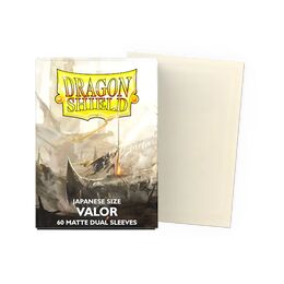 Dragon Shield Dual Sleeves - Japanese Size: Matte Valor (60 sleeves)