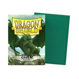Dragon Shield Sleeves - Standard size: Matte Green (100 Sleeves)