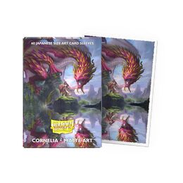 Dragon Shield Art Sleeves - Japanese size:  Matte Cornelia (60 Sleeves)