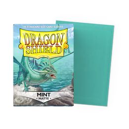 Dragon Shield Sleeves - Standard Size: Matte Mint (100 sleeves)