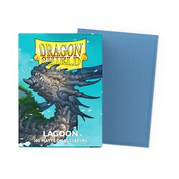 Dragon Shield Dual Sleeves - Standard Size: Matte Lagoon (100 sleeves)