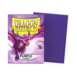 Dragon Shield Sleeves - Standard Size: Classic Purple (100 sleeves)