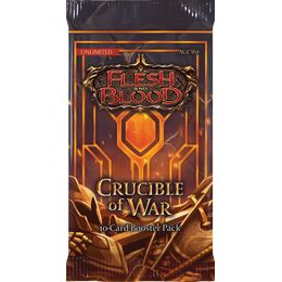 Flesh & Blood TCG - Crucible of War Unlimited Booster Pack