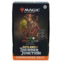 Magic the Gathering TCG - Outlaws of Thunder Junction Commander Deck - Desert Bloom