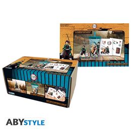 Demon Slayer: Gift Set - Tumbler with Straw and Stickers Set